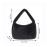 Y2K Soft Fur Shoulder Bag For Women Plush Handbags Solid Color Shoulder Underarm Bag For Girls Hobos Handbag Purse Bolsa Mujer