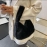 Y2K Soft Fur Shoulder Bag For Women Plush Handbags Solid Color Shoulder Underarm Bag For Girls Hobos Handbag Purse Bolsa Mujer