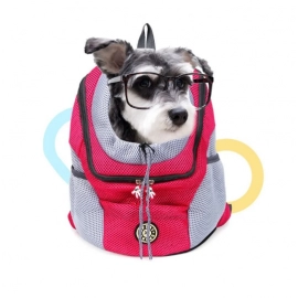 Pet Backpack Portable Portable dog Double Shoulder..