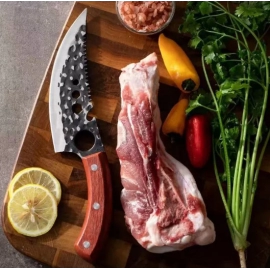 Hand Forged Blade Butcher Boning Knife Cleaver Meat Chop Vegetable Kitchen Knives Slicing Fruit Fish Filleting Knife Chef Tools